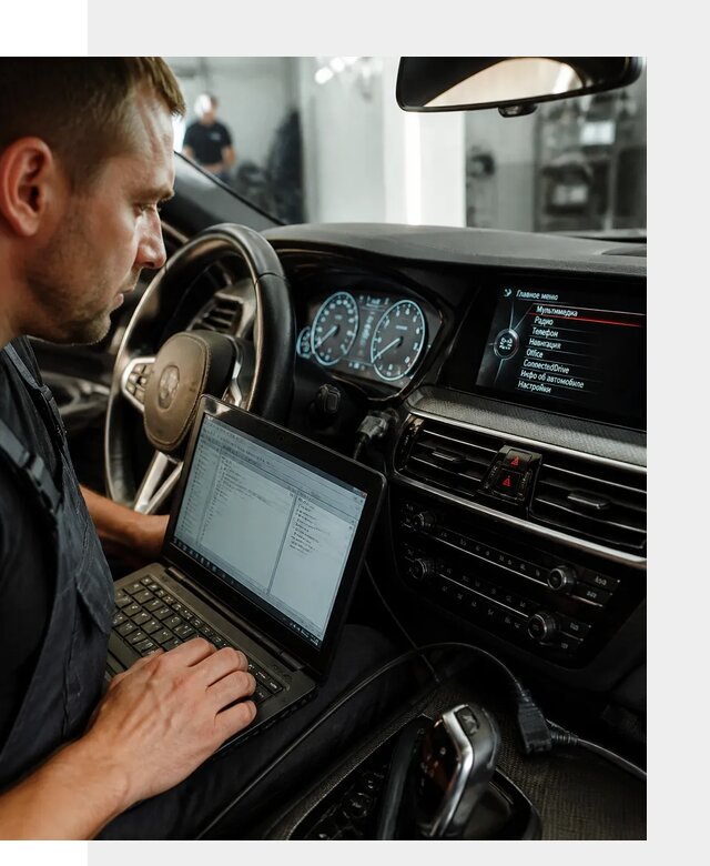 Русификация приборной панели BMW для авто в Челябинске от компании