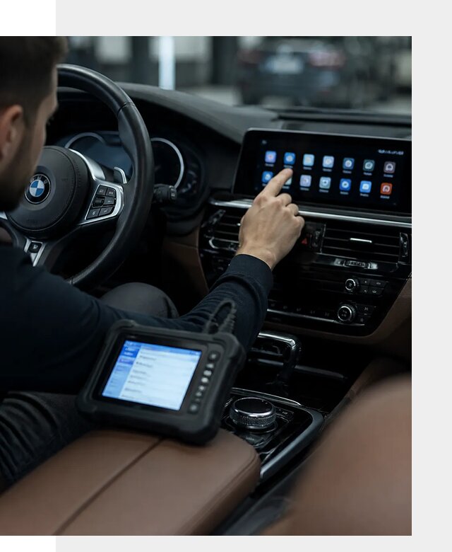 Установка приложений и мультимедиа сервисов BMW в Челябинске