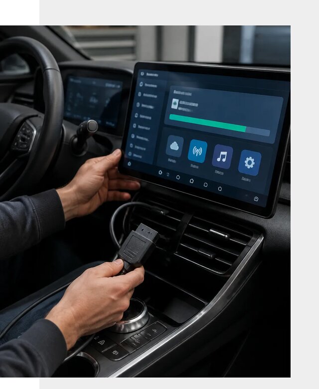 Установка приложений BYD для автомобиля под ключ в Челябинске