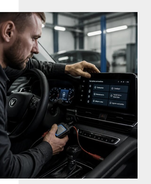 Русификация Changan CS55 и мультимедиа под ключ в Челябинске