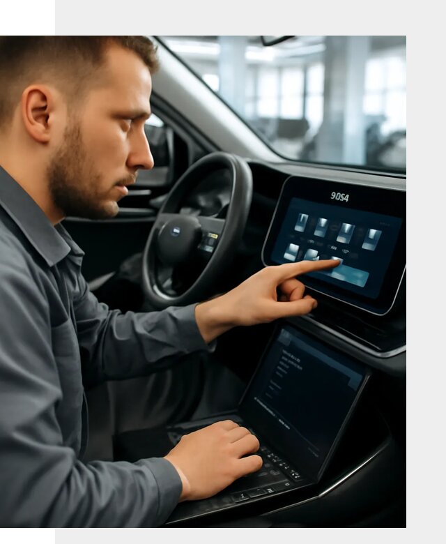 Установка приложений и сервисов Jetour в автомобиле в Челябинске