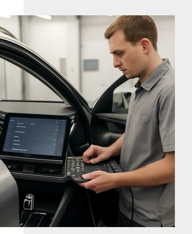 Русификация мультимедиа автомобилей Lynk Co в Челябинске