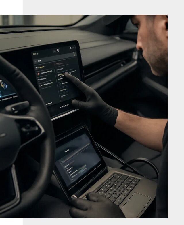 Русификация приборной панели Rising автомобиля в Челябинске