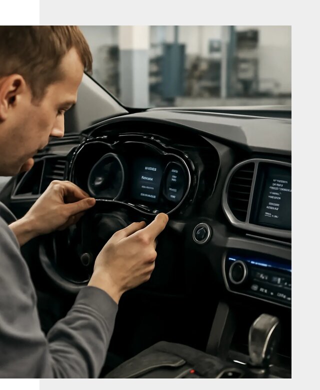 Русификация приборной панели автомобилей Hyundai в Челябинске