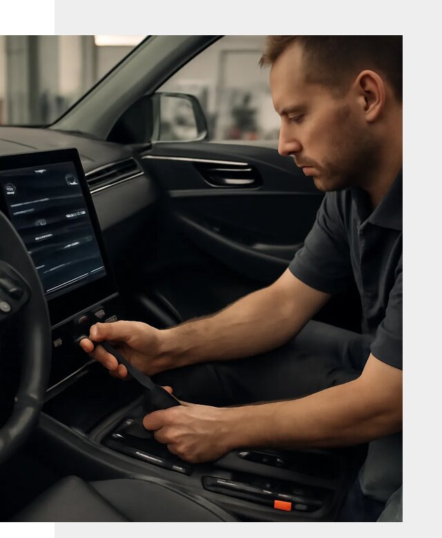 Восстановление автомобиля после русификации в Челябинске