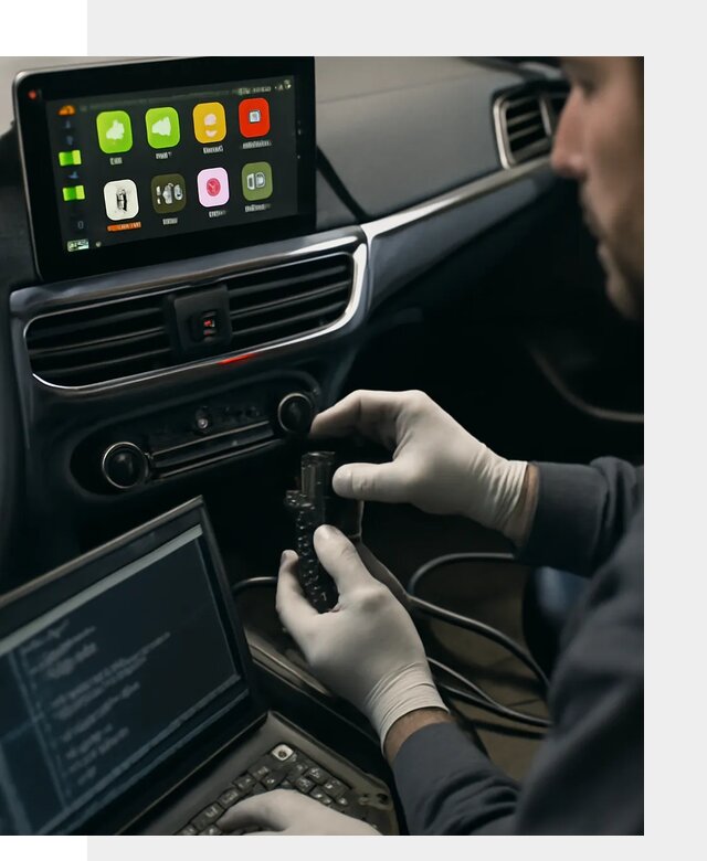 Активация Apple CarPlay в Челябинске для штатной мультимедиа