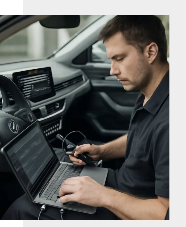 Настройка телематики автомобиля под ключ для авто в Челябинске