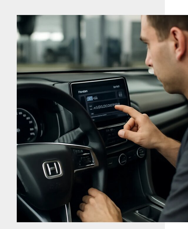 Русификация панели приборов Honda в Челябинске по цене 5156 ФастМобиль-Члб