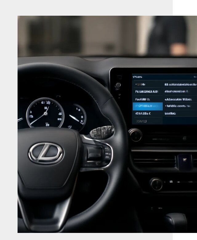 Русификация приборной панели Lexus в Челябинске по 5672 р. | ФастМобиль-Члб