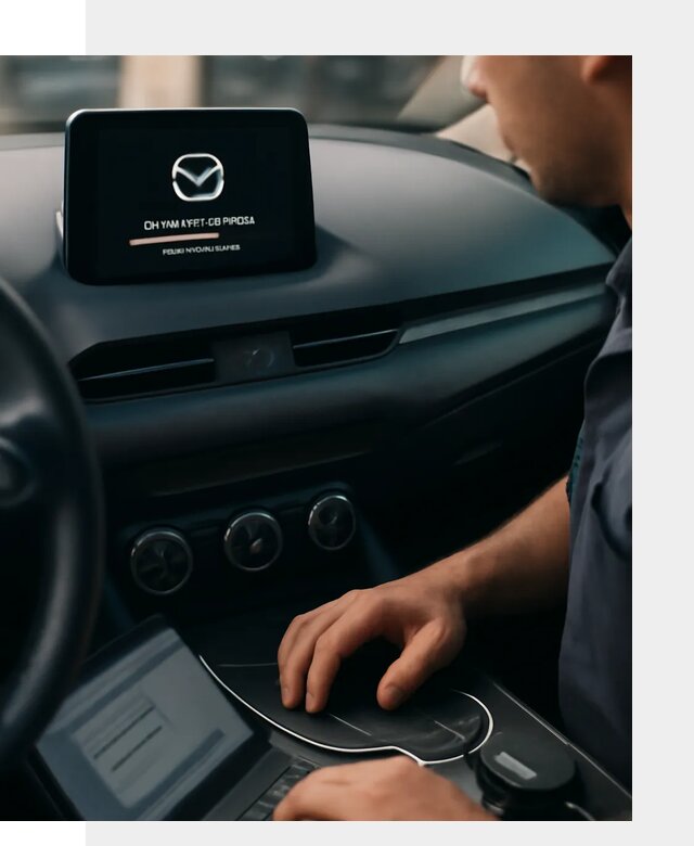Установка приложений Mazda на мультимедийную систему в Челябинске
