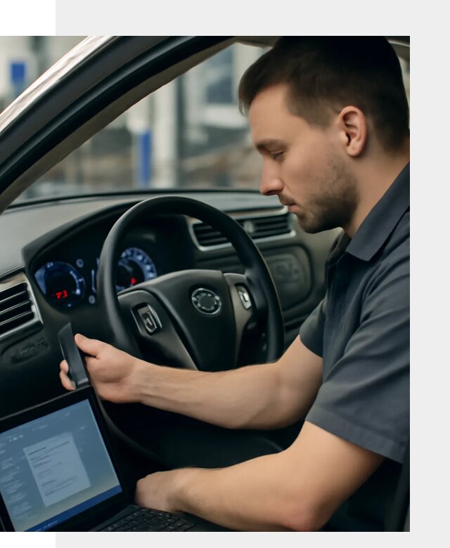 Русификация приборной панели Nissan для авто в Челябинске