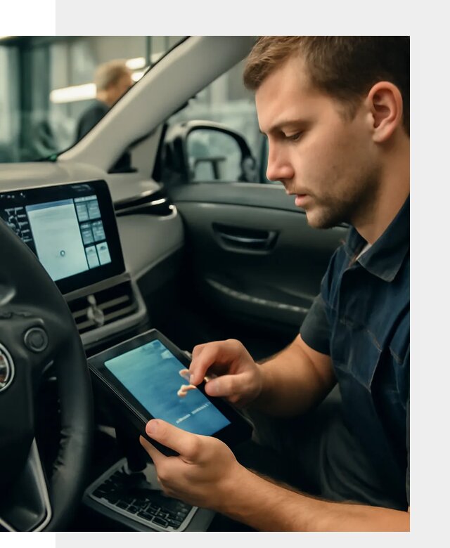 Установка приложений Toyota на мультимедиа в Челябинске